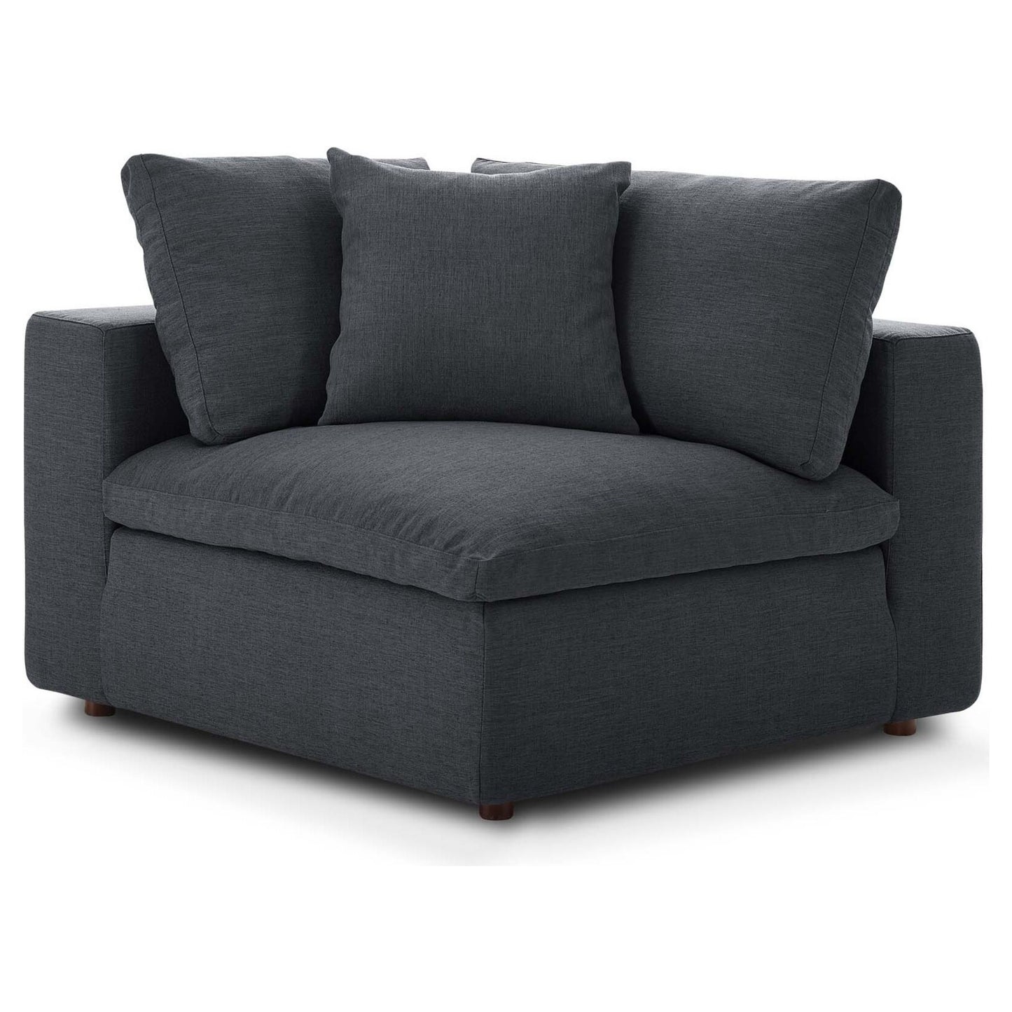Haven 2 Seater Sectional Sofa, Gray