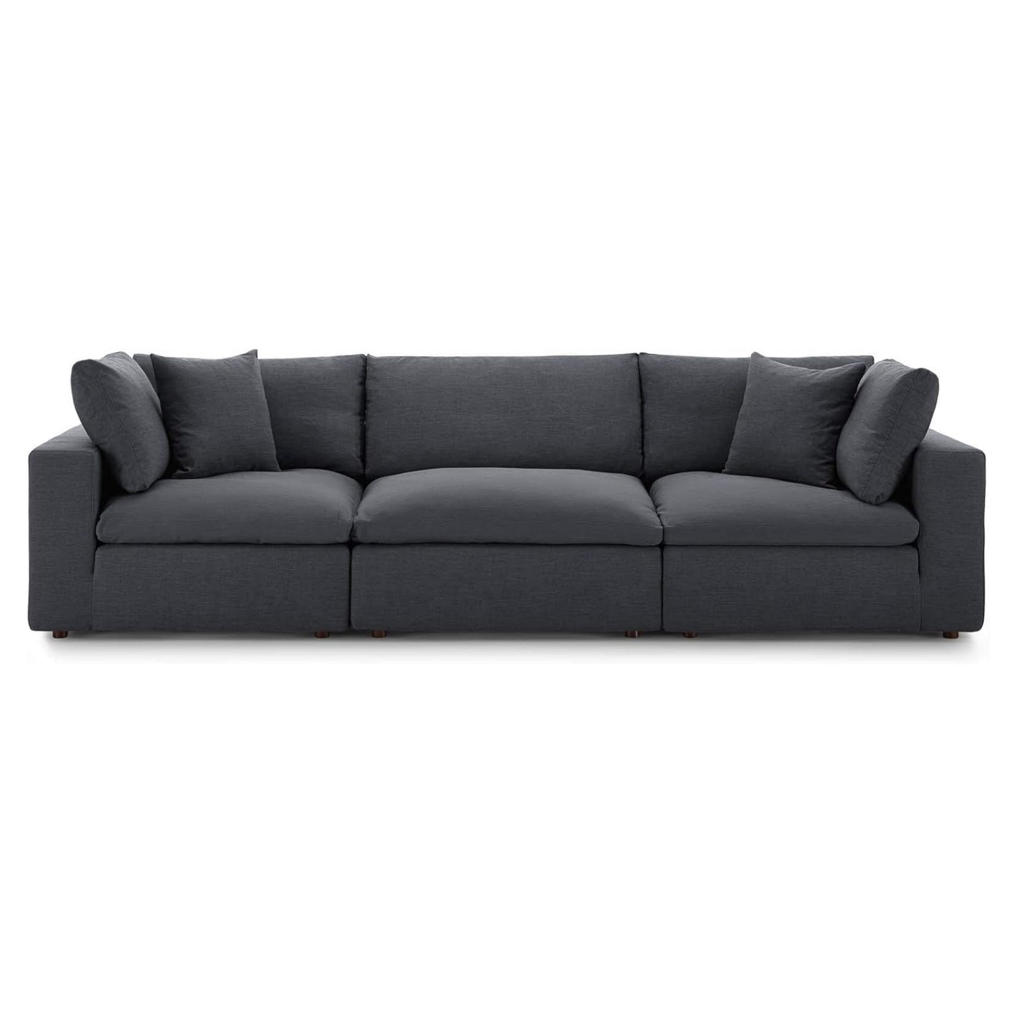 Haven 3 Seater Sectional Sofa, Gray