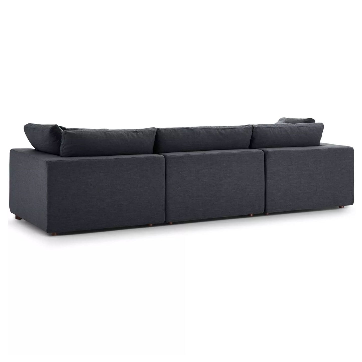 Haven 3 Seater Sectional Sofa, Gray
