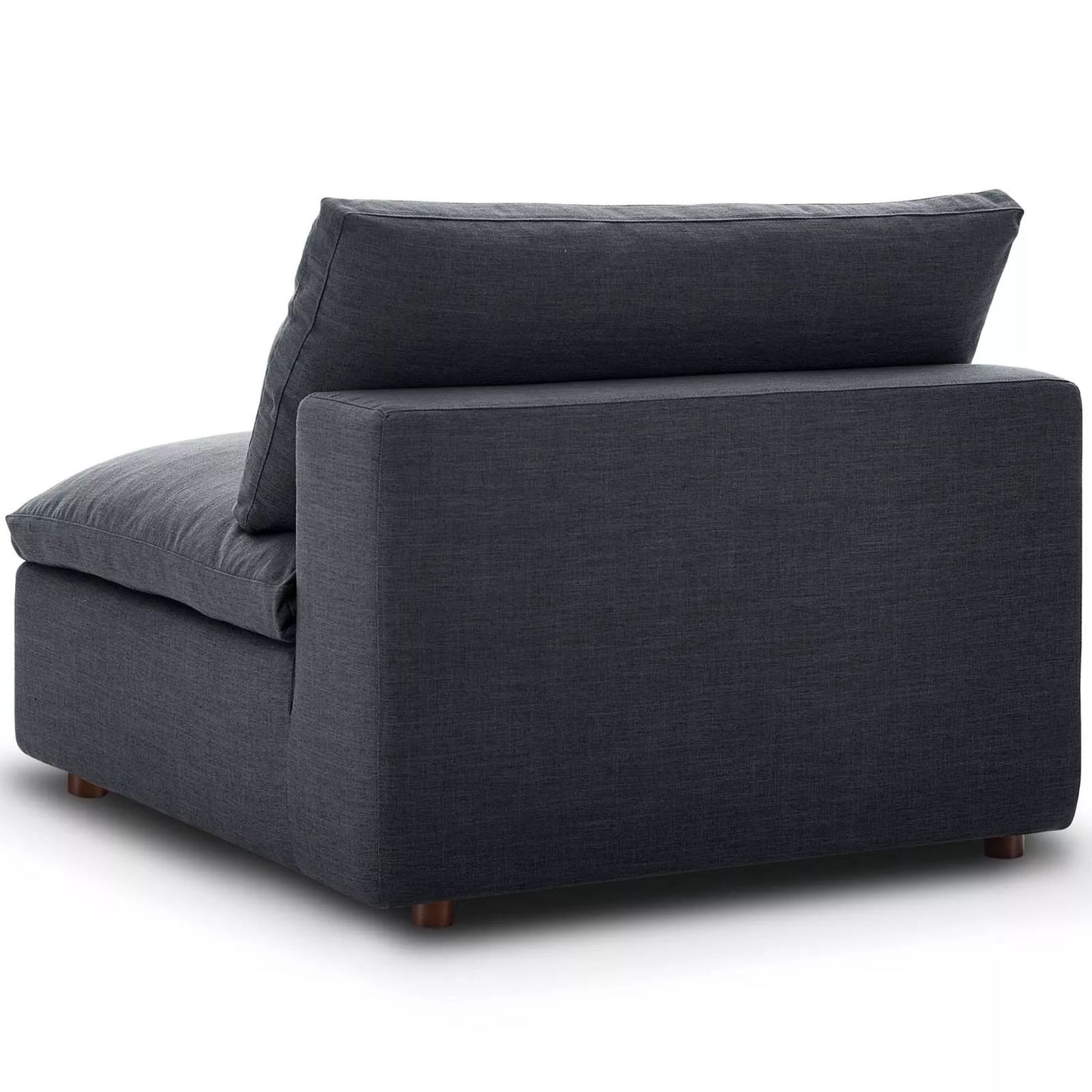 Haven 3 Seater Sectional Sofa With Ottoman, Gray