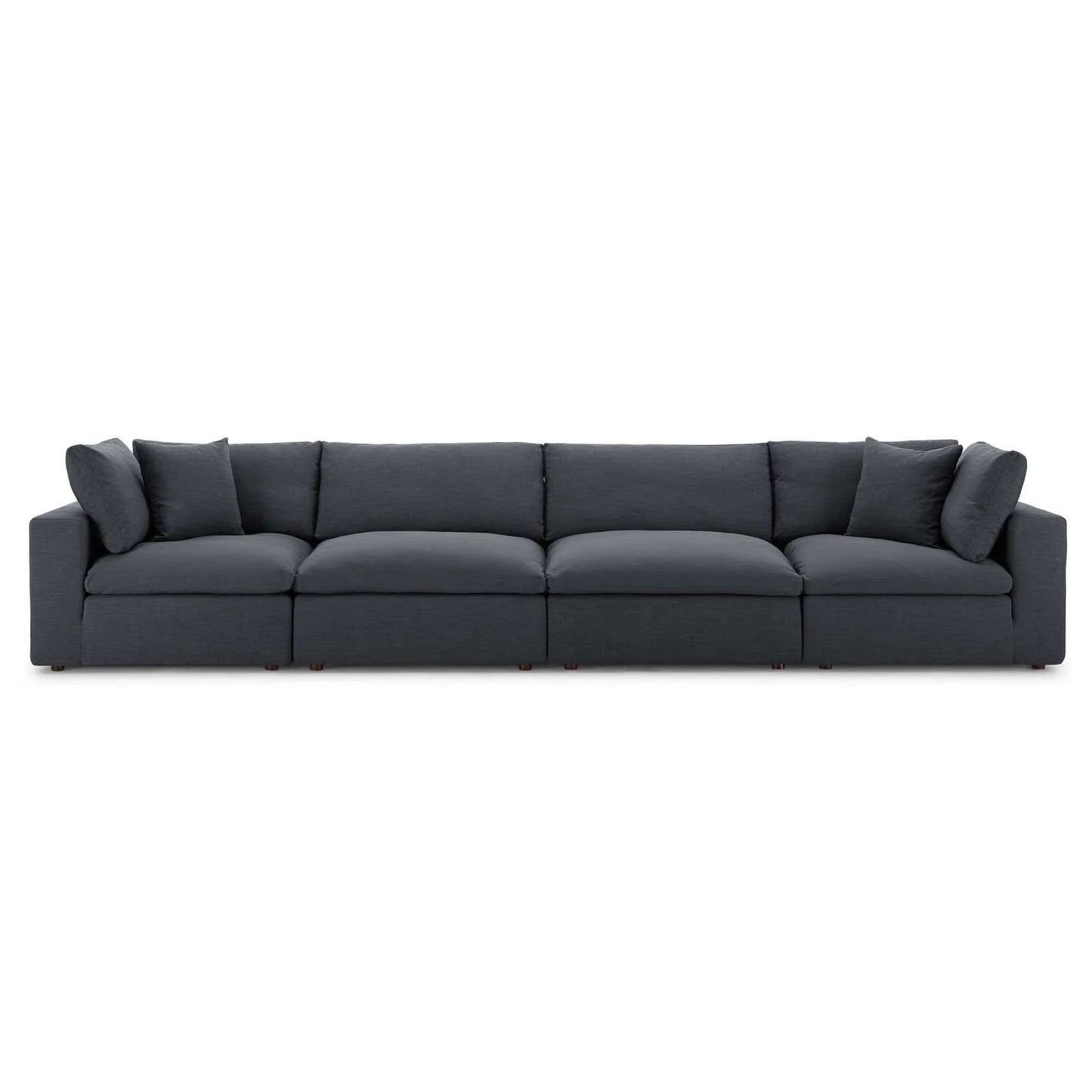 Haven 4 Seater Sectional Sofa, Gray