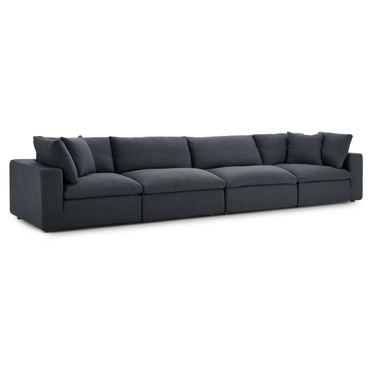 Haven 4 Seater Sectional Sofa, Gray