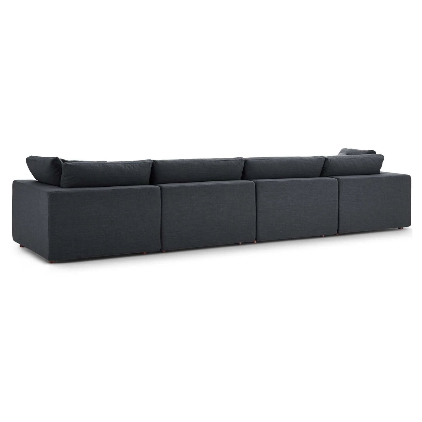 Haven 4 Seater Sectional Sofa, Gray