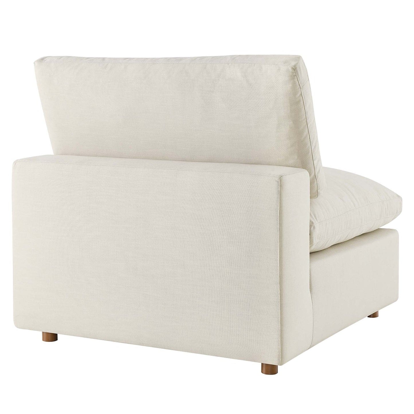 Haven 3 Seater Sectional Sofa With Ottoman, Beige