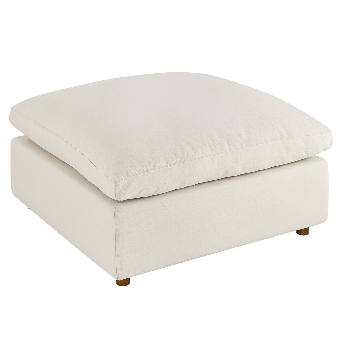 Haven 3 Seater Sectional Sofa With Ottoman, Beige