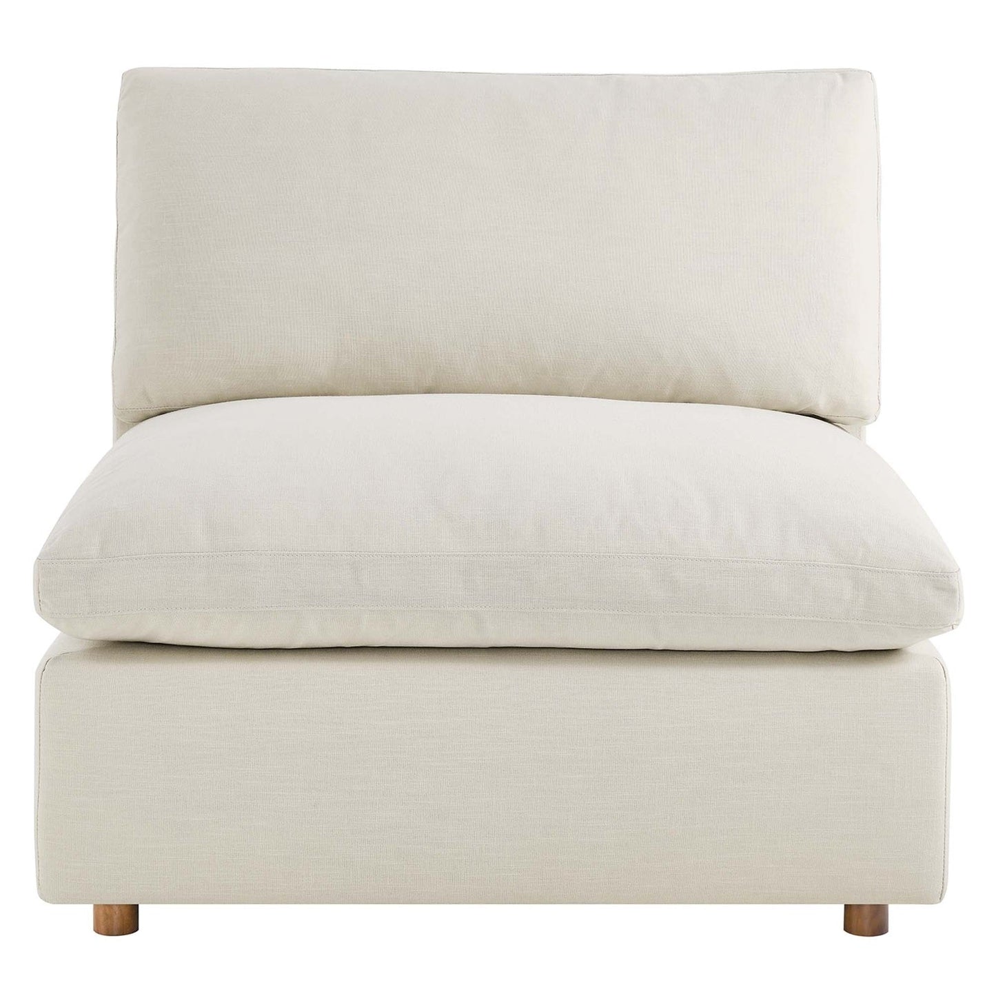 Haven 3 Seater Sectional Sofa With Ottoman, Beige