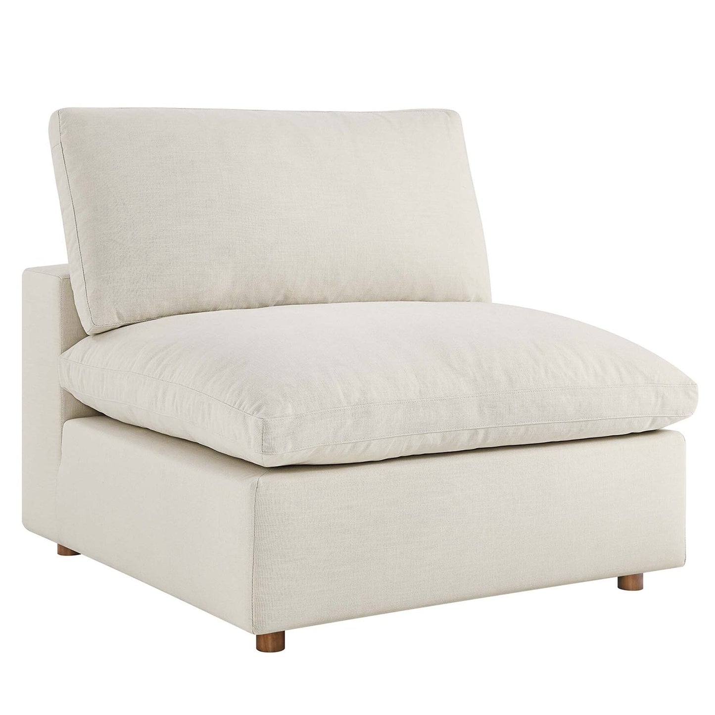 Haven 3 Seater Sectional Sofa With Ottoman, Beige