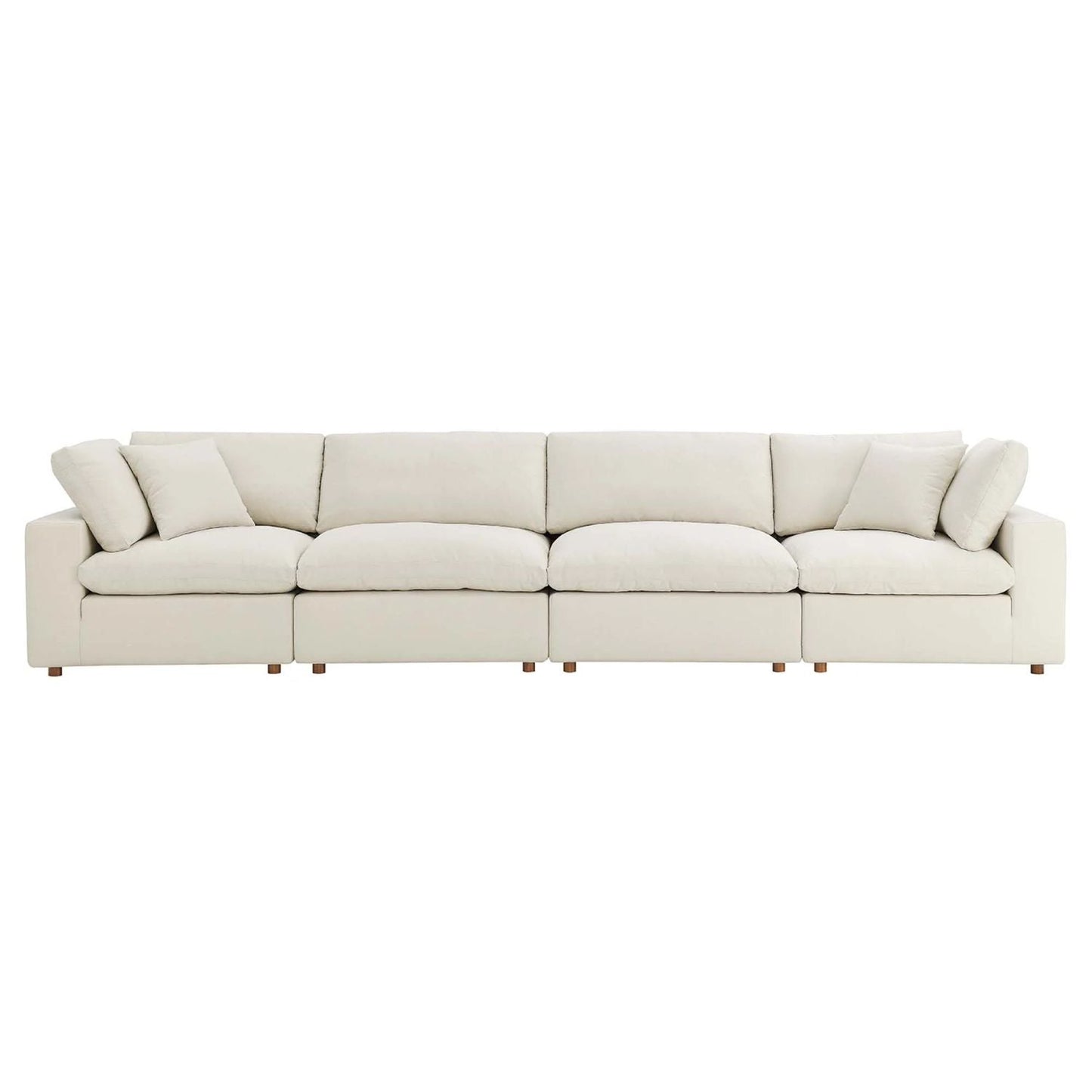 Haven 4 Seater Sectional Sofa, Beige