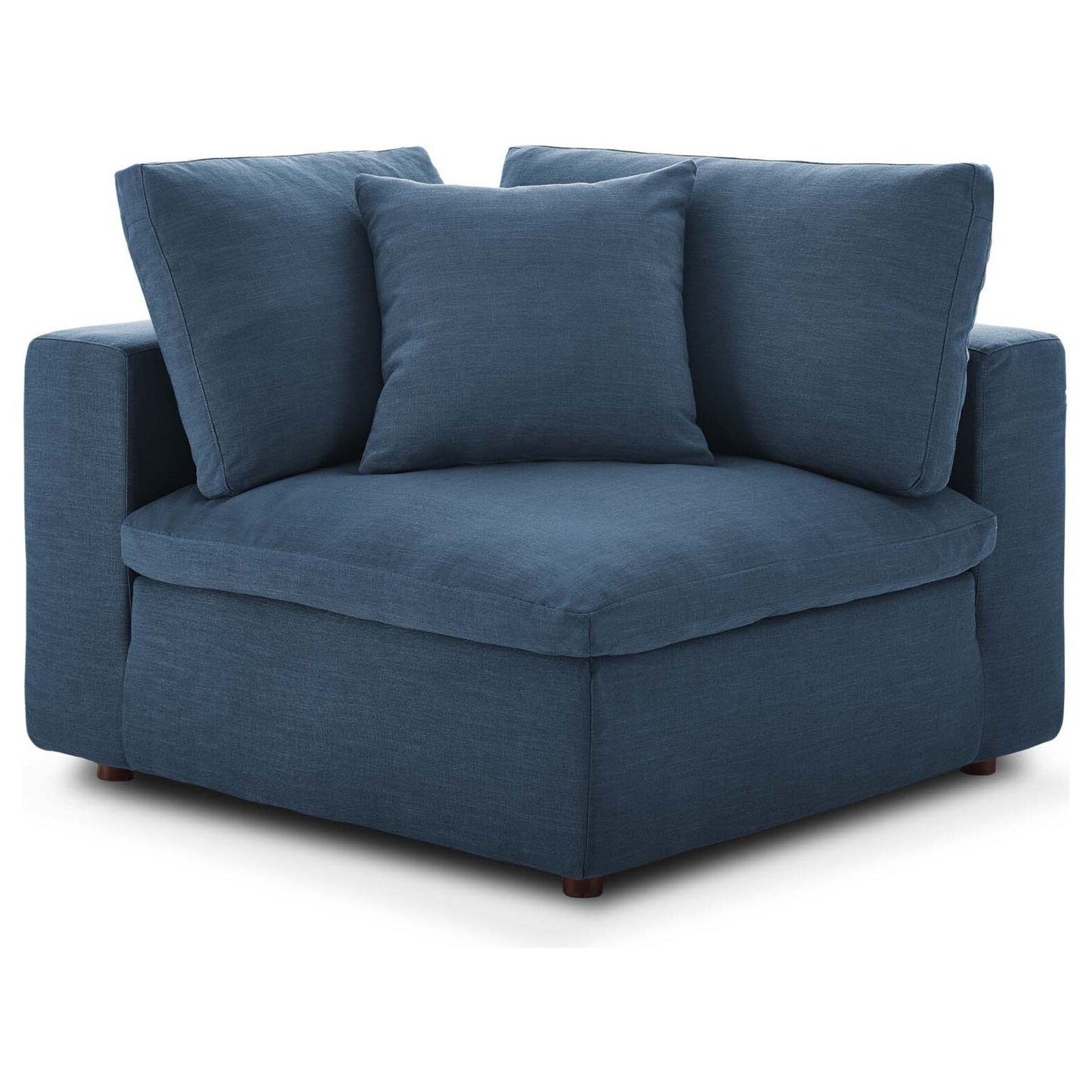 Haven 2 Seater Sectional Sofa, Azure