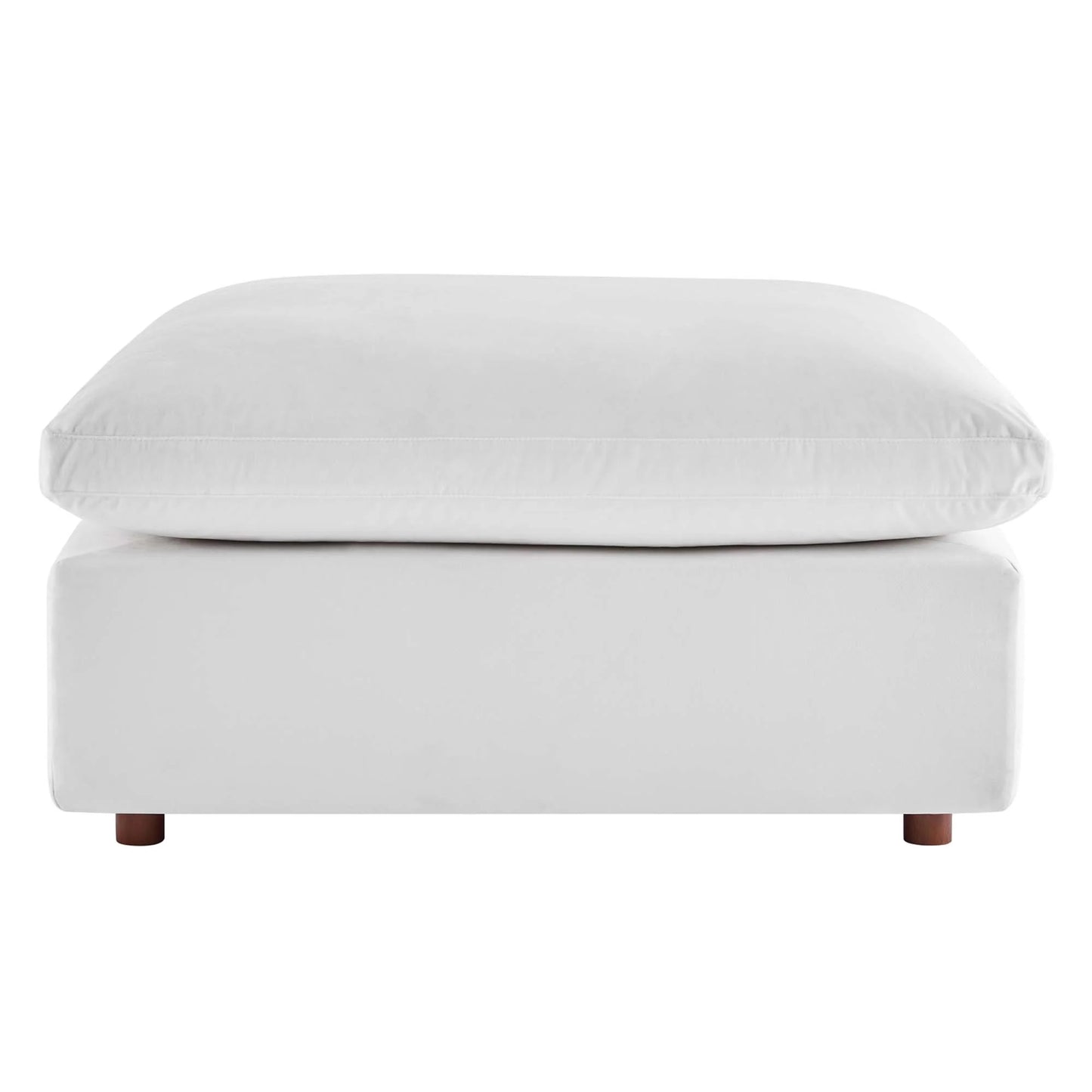 Haven 3 Seater Sectional Sofa With Ottoman, White