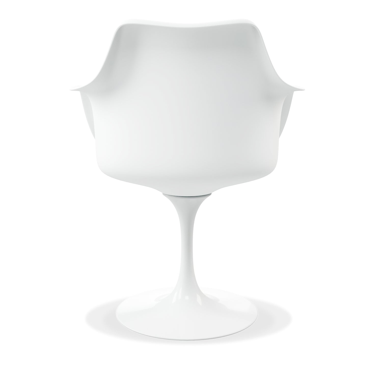 Tulip Swivel Armchair, Gray