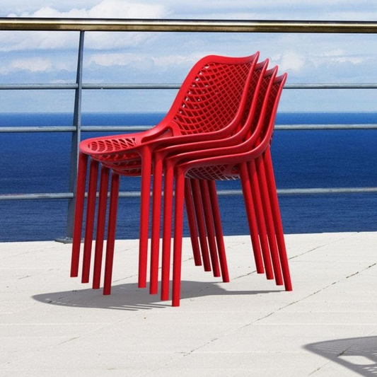 Nami Dining Chair, Red