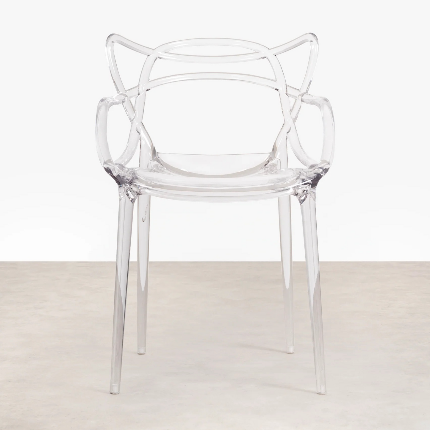 Master Dining Chair, Clear