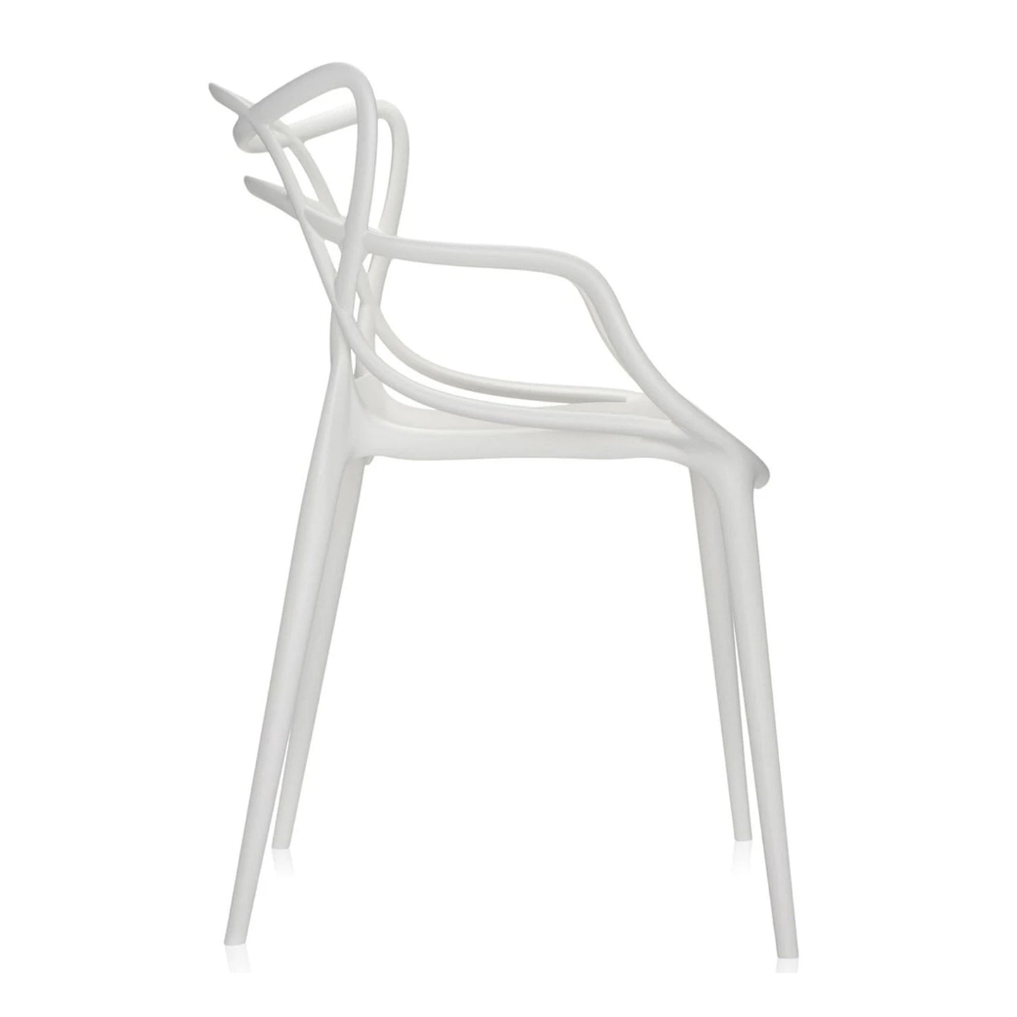 Master Dining Chair, White
