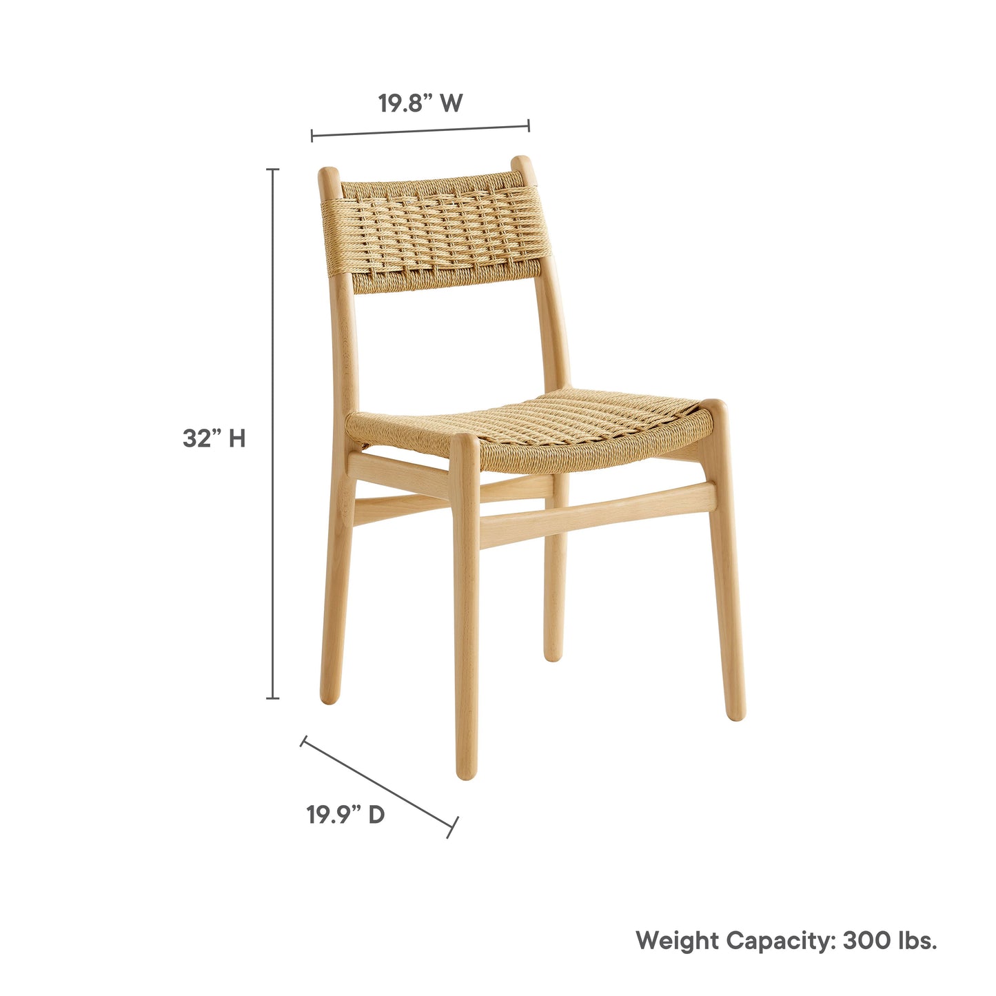 Marcus Dining Chair, Natural-Natural