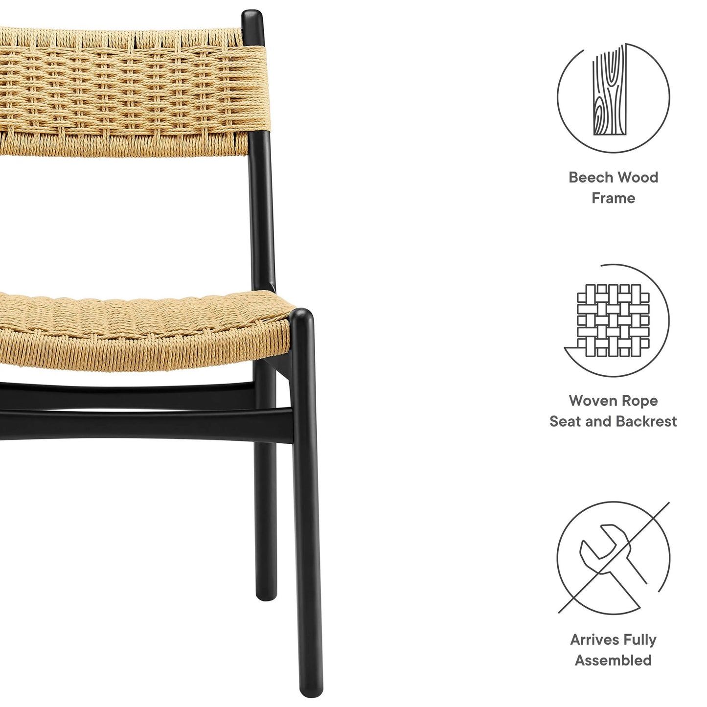 Marcus Dining Chair, Natural
