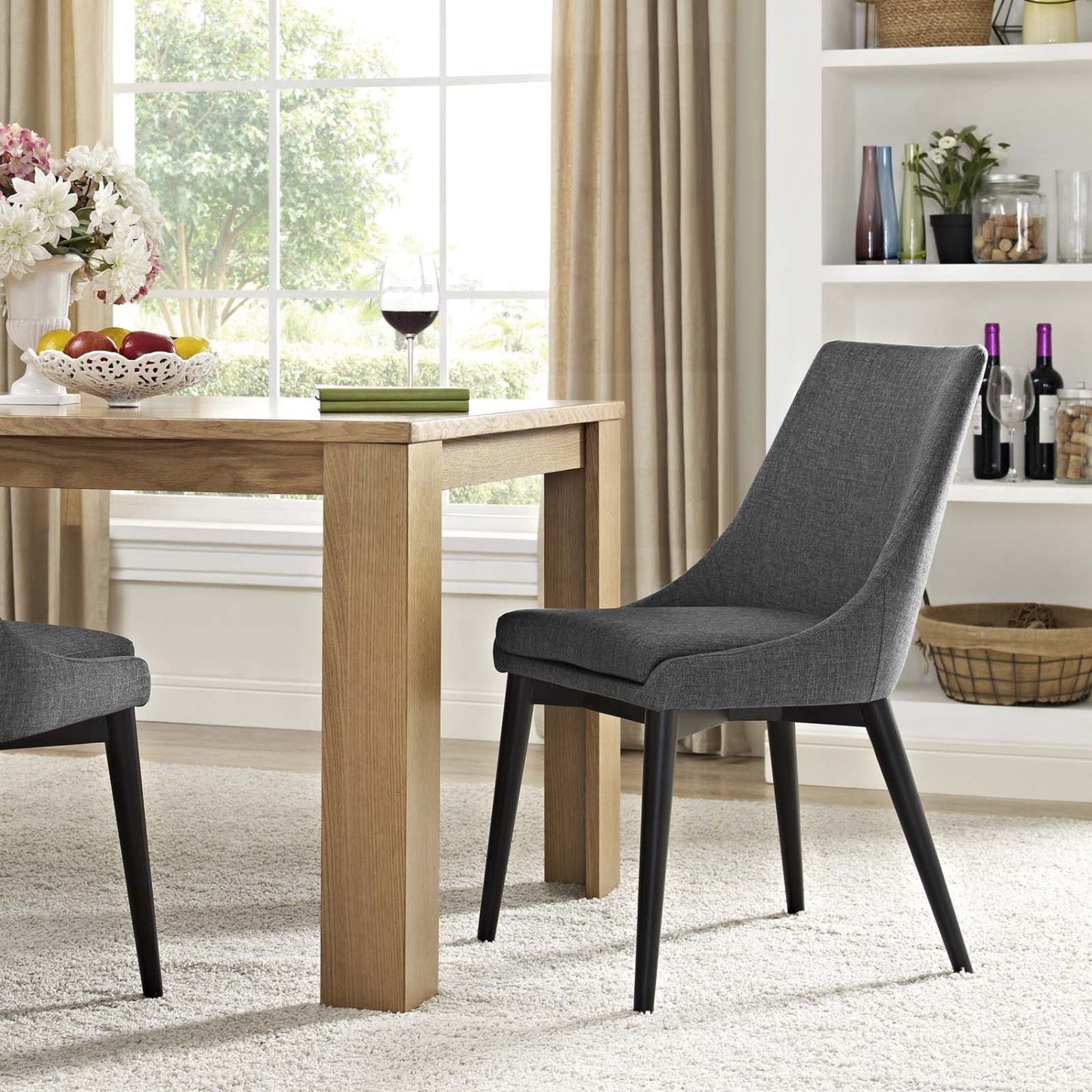 Lucas Dining Chair, Gray
