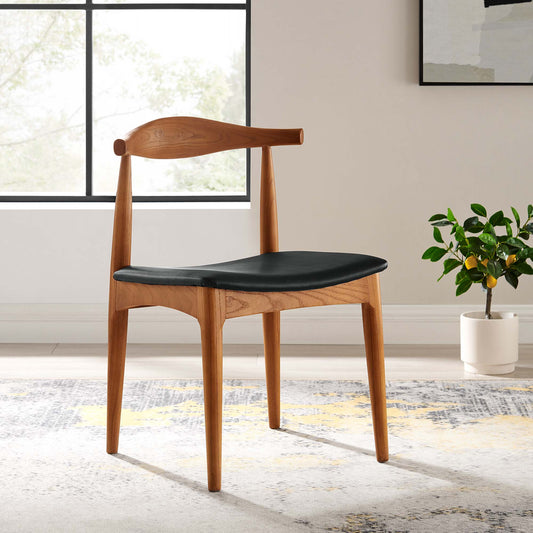 Leone Dining Chair, Walnut