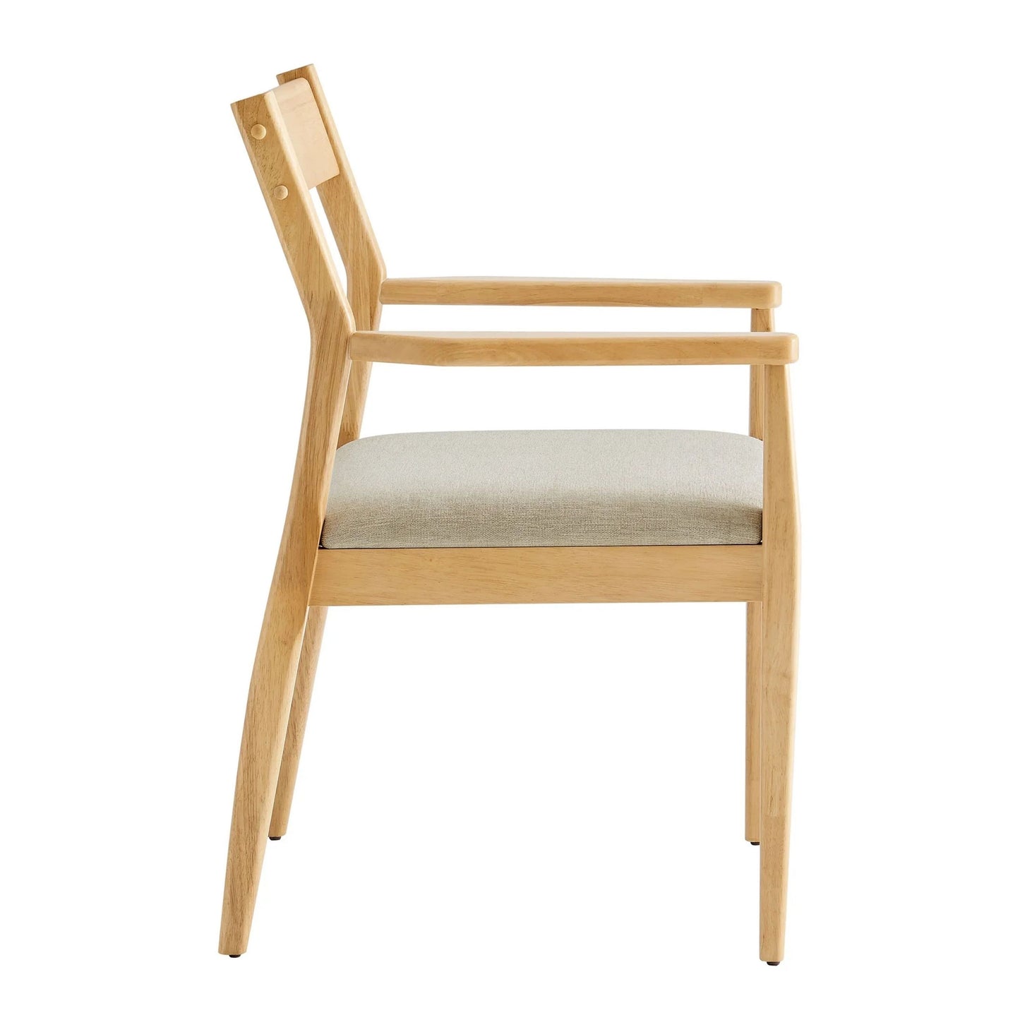 Jaiden Fabric Dining Chair, Natural