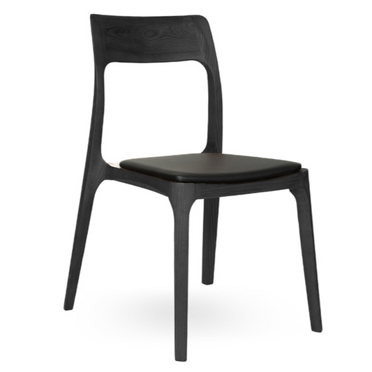 H Dining Chair, Black