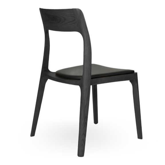 H Dining Chair, Black