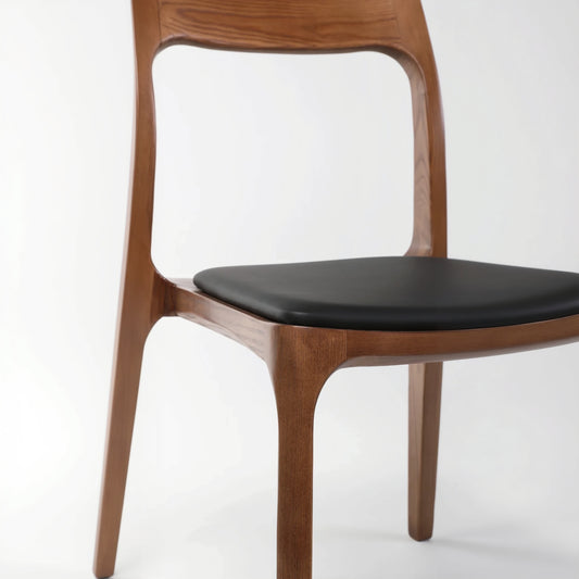 H Dining Chair, Walnut