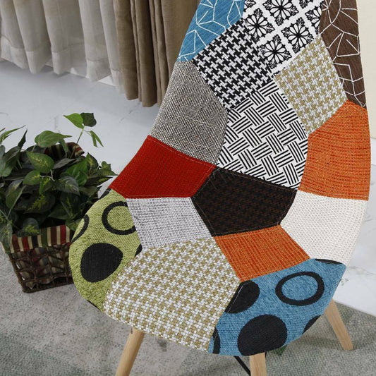 Eiffel Chair With Wood Legs, Multi