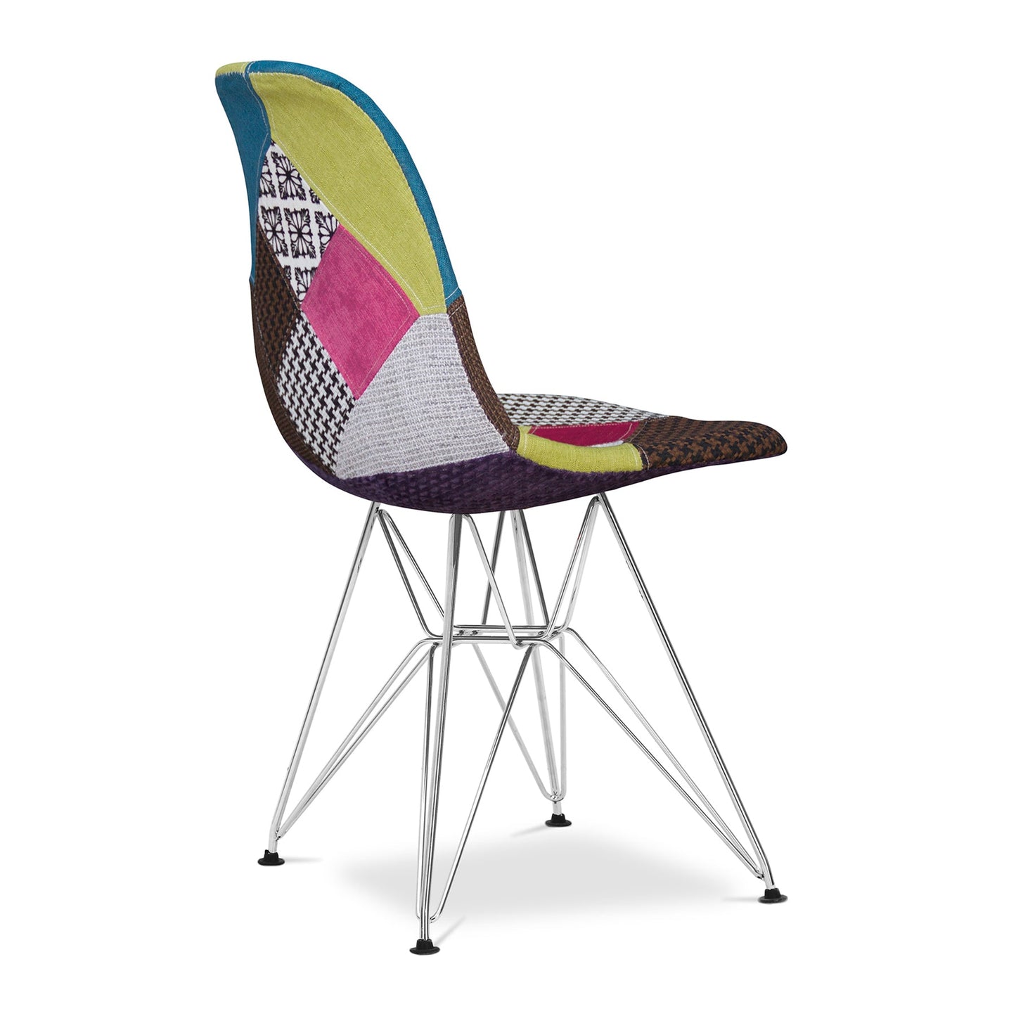 Eiffel Chair With Steel Legs, Multi