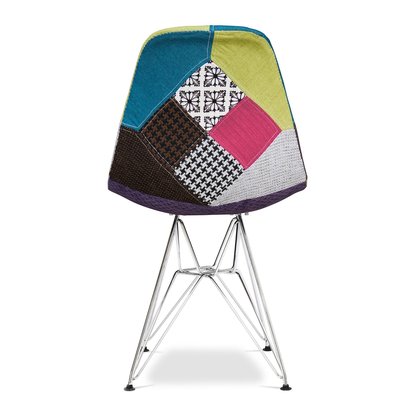 Eiffel Chair With Steel Legs, Multi