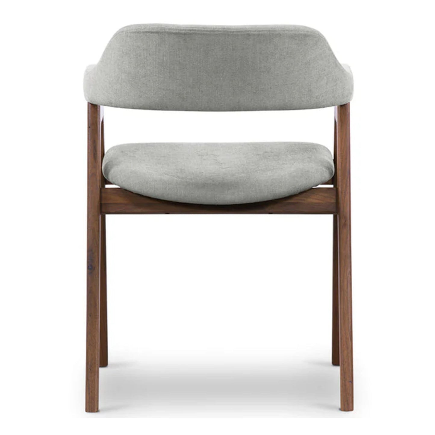 Atlas Fabric Dining Chair, Light Gray