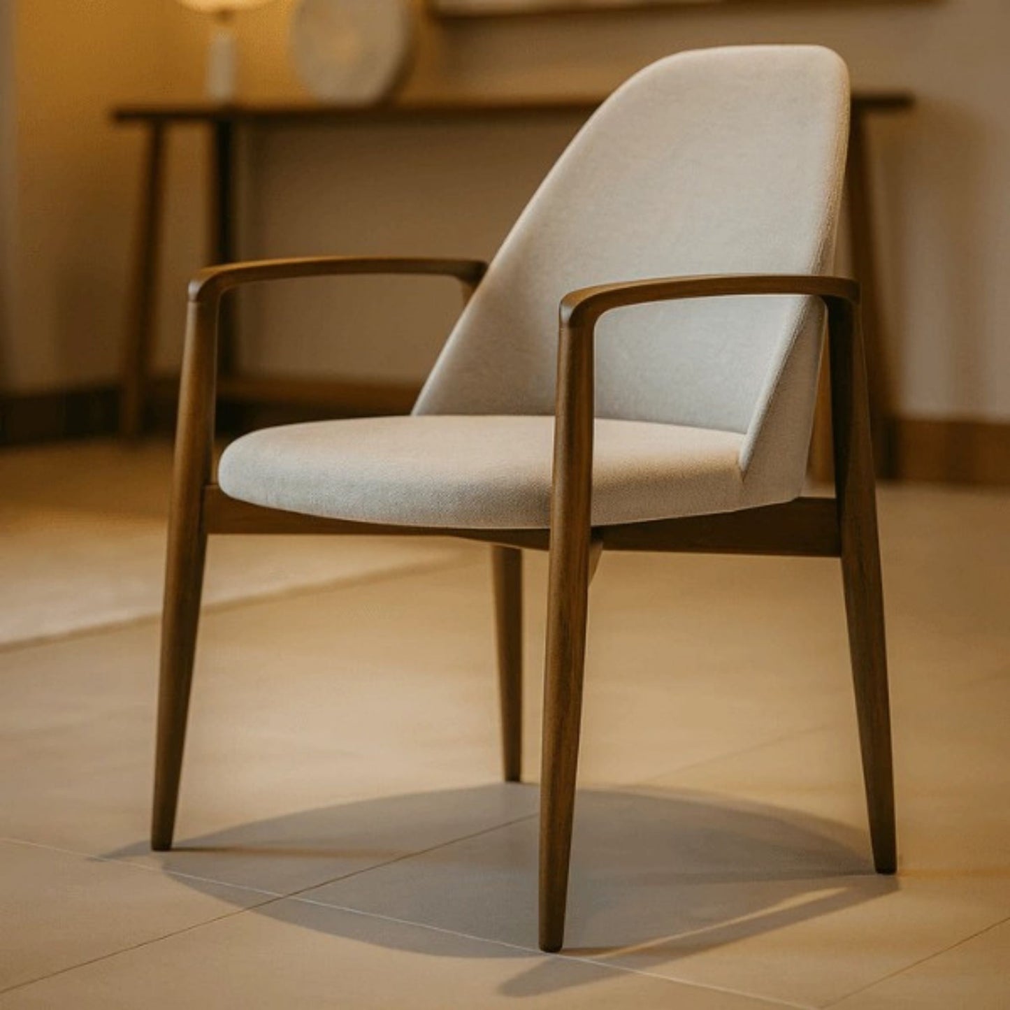 Hanna Dining Chair, Walnut