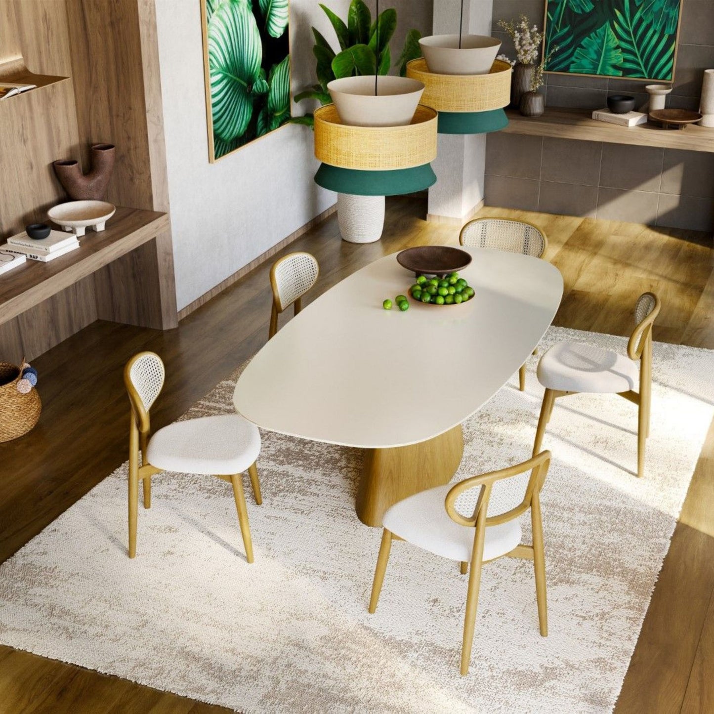 Aria Dining Chair, Natural