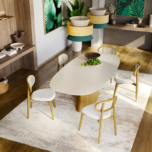 Aria Dining Chair, Natural