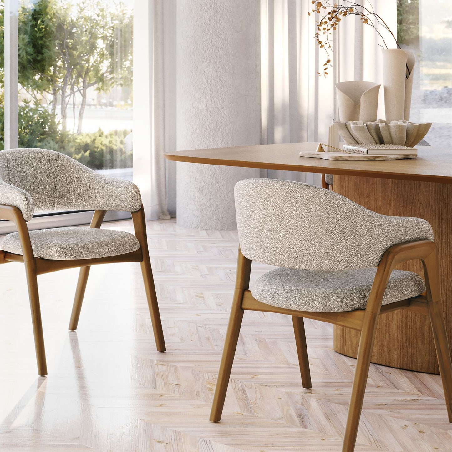 Nexus Dining Chair, Gray