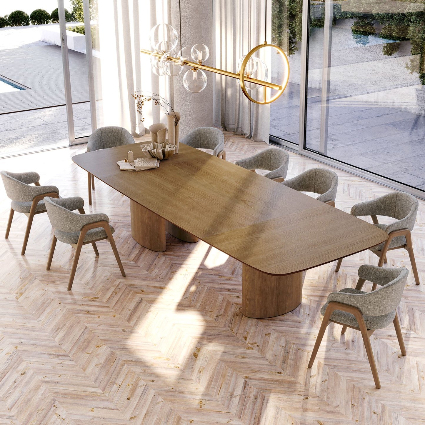 Nexus Dining Chair, Gray