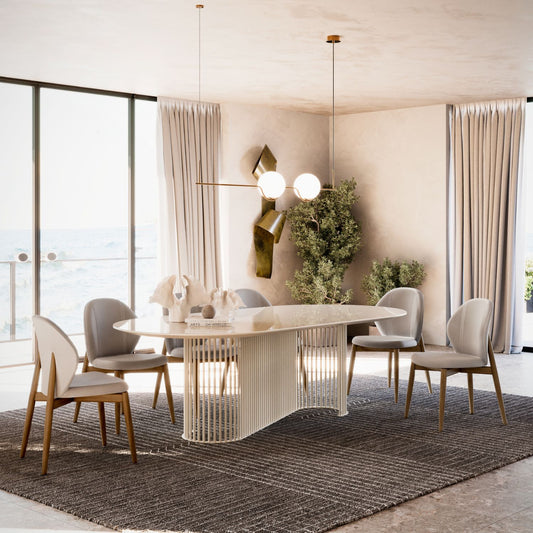 Aston Dining Chair, Gray