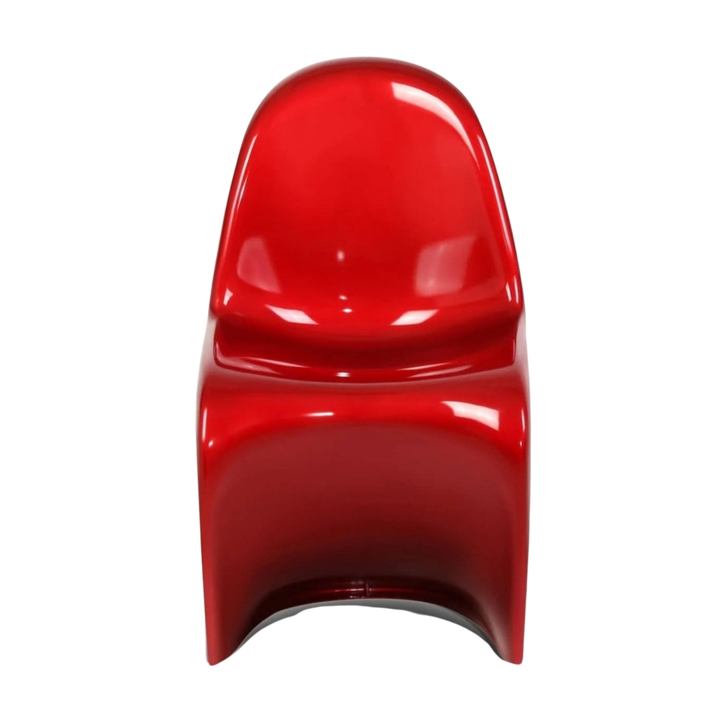 Wave Chair - Red, Glossy