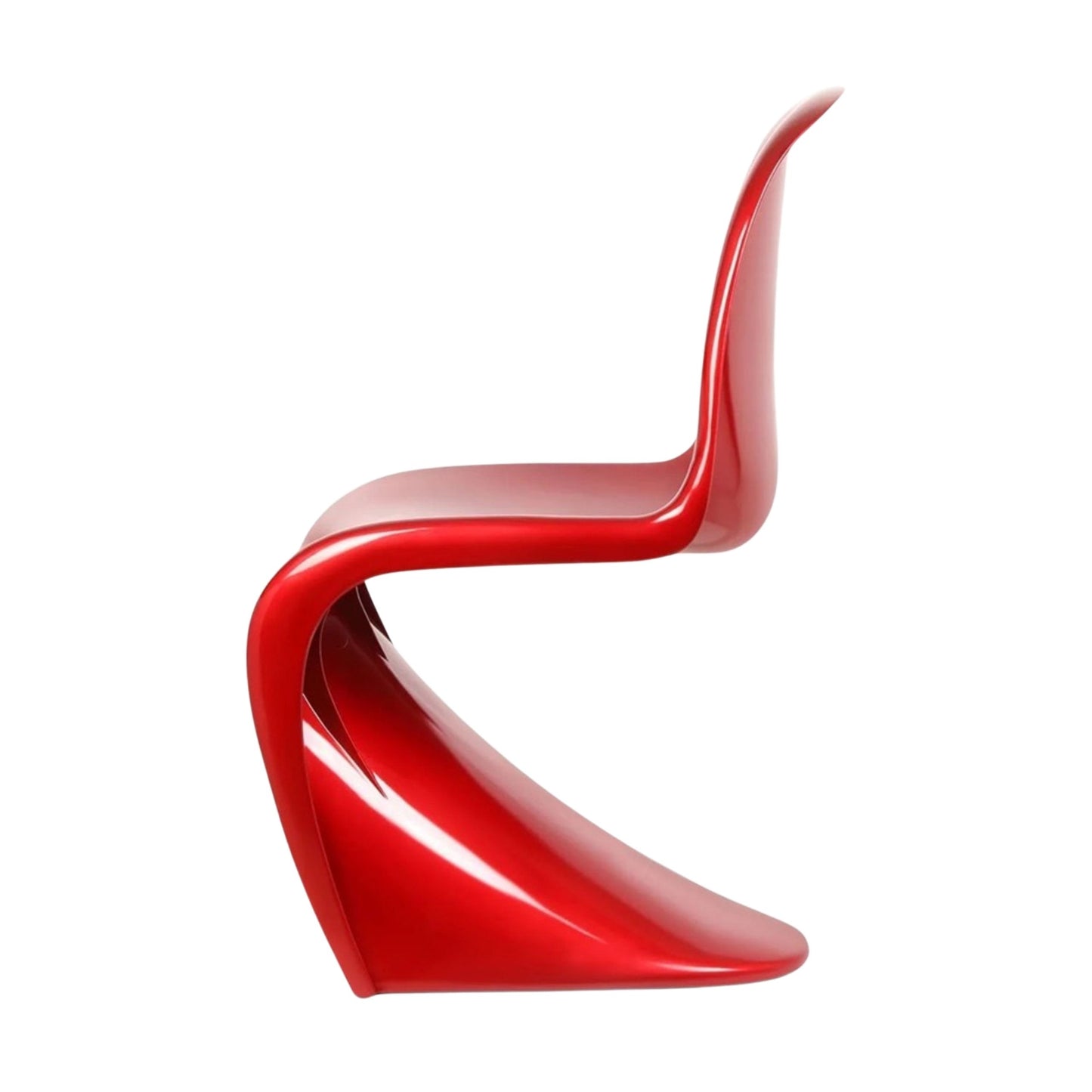 Wave Chair - Red, Glossy