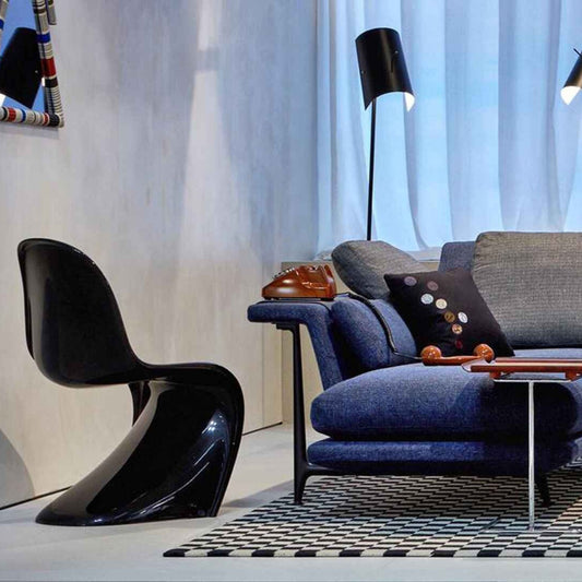 Wave Chair - Black, Glossy