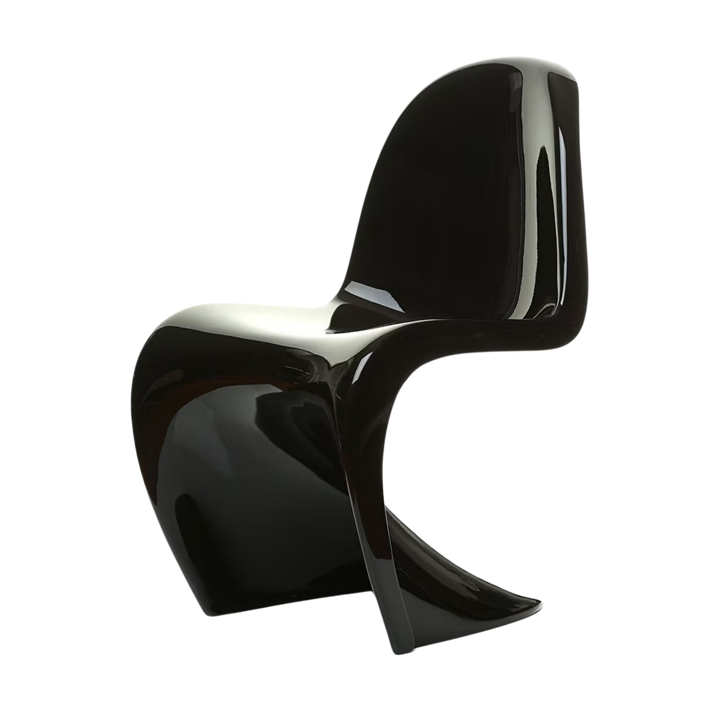 Wave Chair - Black, Glossy