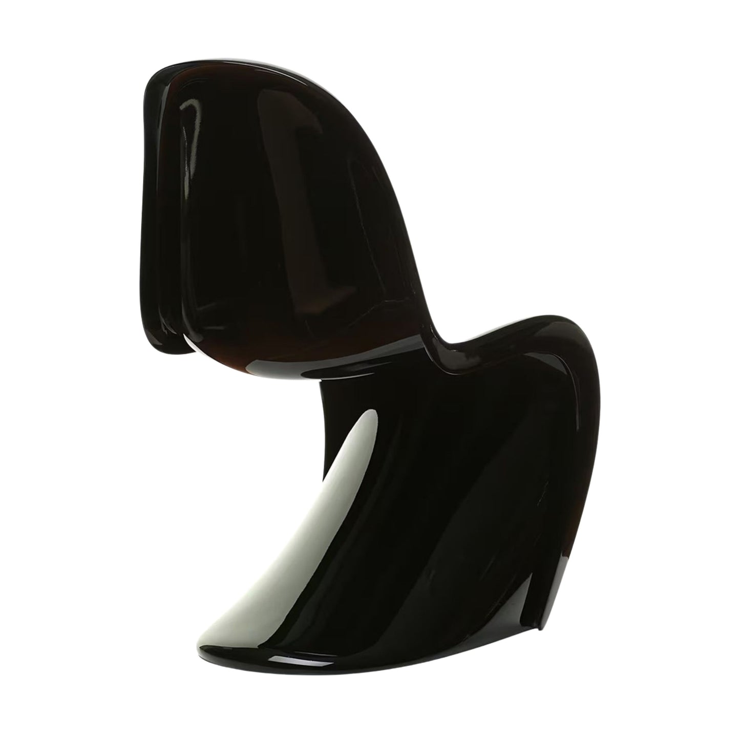 Wave Chair - Black, Glossy