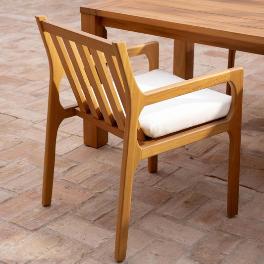 Selma Outdoor Armchair, Teak