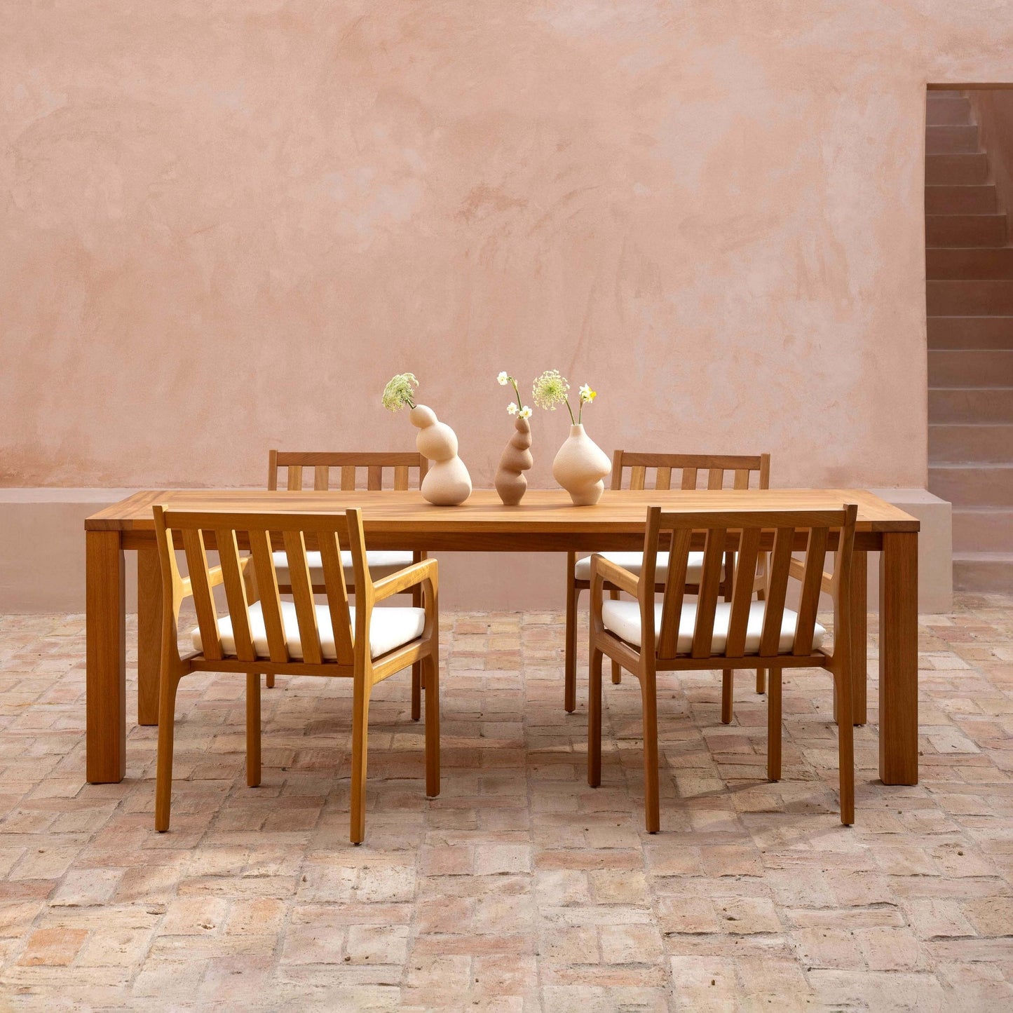 Selma Outdoor Armchair, Teak