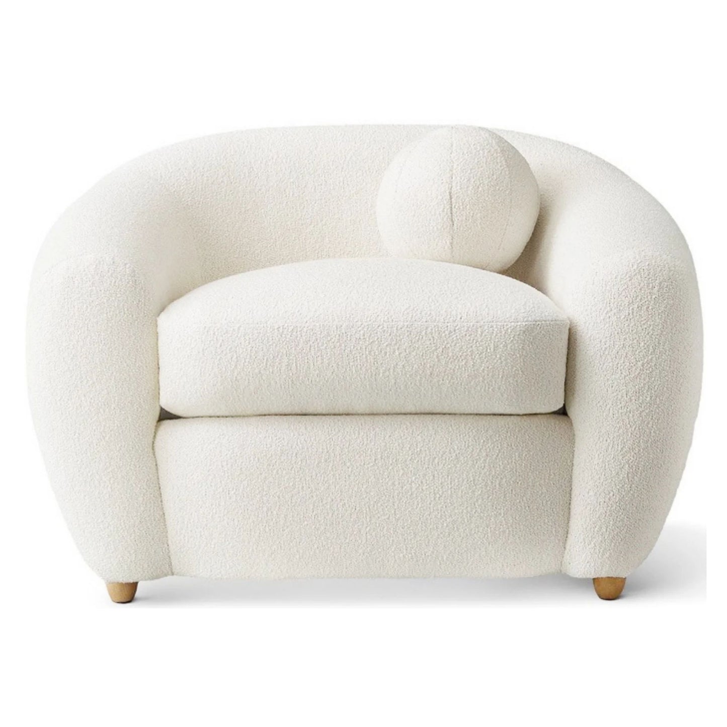 Vista Lounge Chair, Ivory