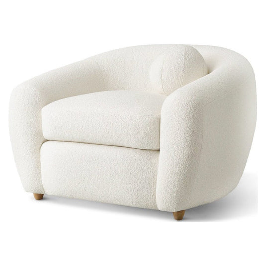 Vista Lounge Chair, Ivory