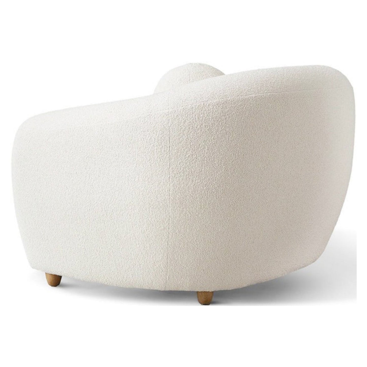 Vista Lounge Chair, Ivory