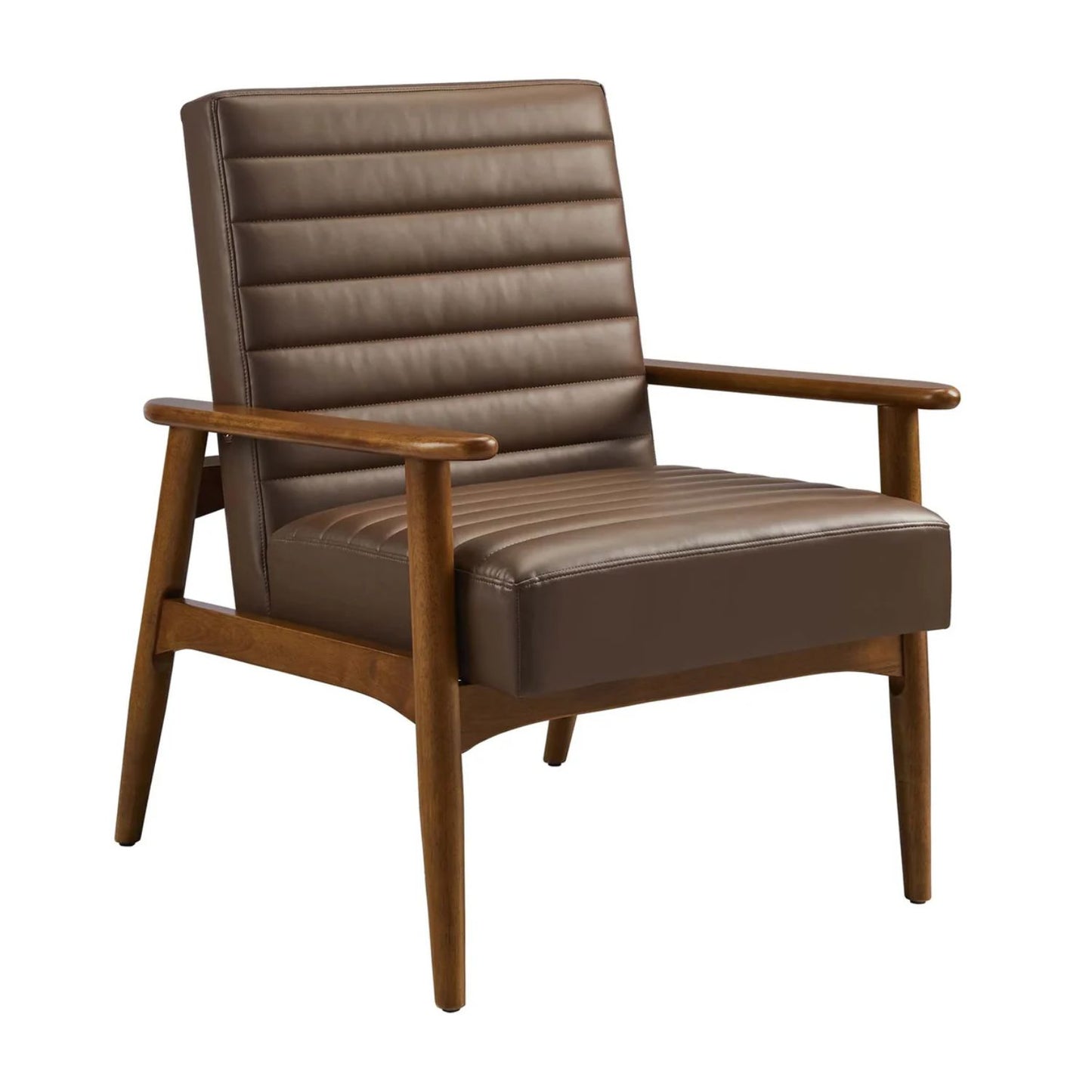 Zain Lounge Chair, Brown