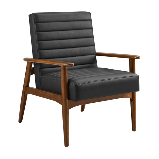 Zain Lounge Chair, Black