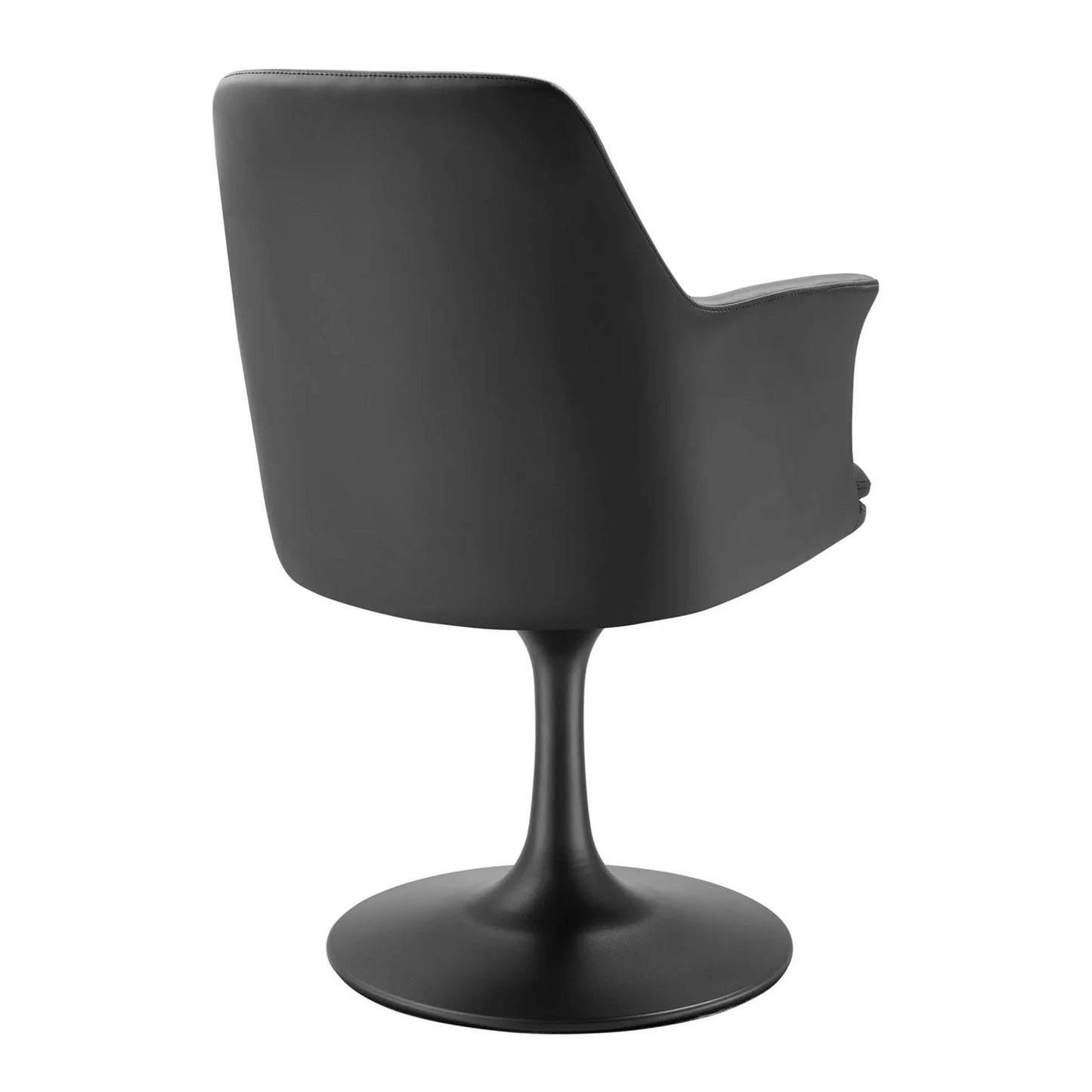 Rose Swivel Armchair, Black