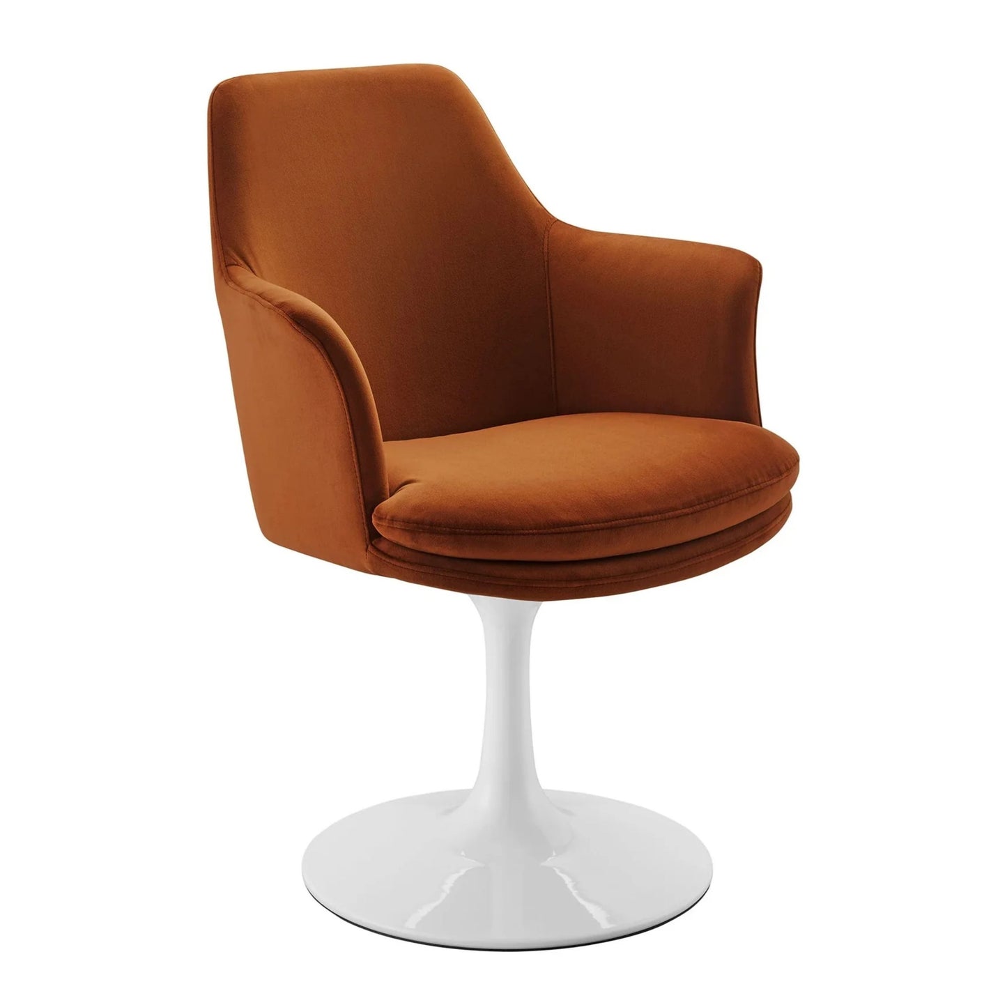 Rose Swivel Armchair, Tan